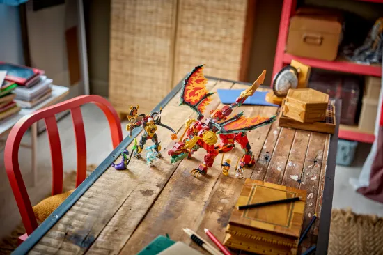 Picture of LEGO Ninjago 71868 Wyldfyre's Transforming Dragon Mech