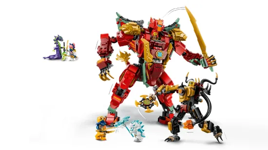 Picture of LEGO Ninjago 71868 Wyldfyre's Transforming Dragon Mech