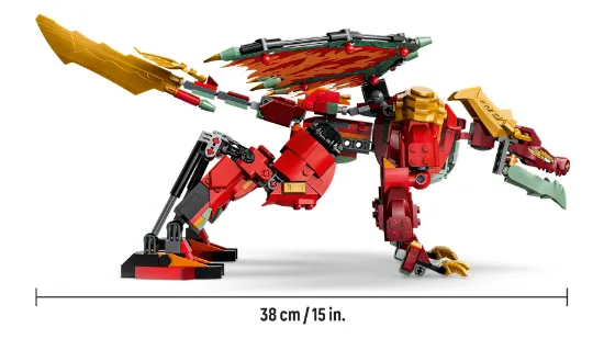 Picture of LEGO Ninjago 71868 Wyldfyre's Transforming Dragon Mech