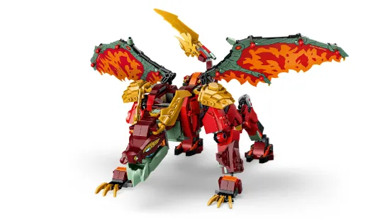 Picture of LEGO Ninjago 71868 Wyldfyre's Transforming Dragon Mech