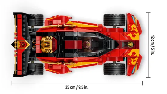 Picture of LEGO Ninjago 71867 X-1 Ninja Charger 15th Anniversary