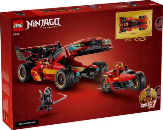 Picture of LEGO Ninjago 71867 X-1 Ninja Charger 15th Anniversary