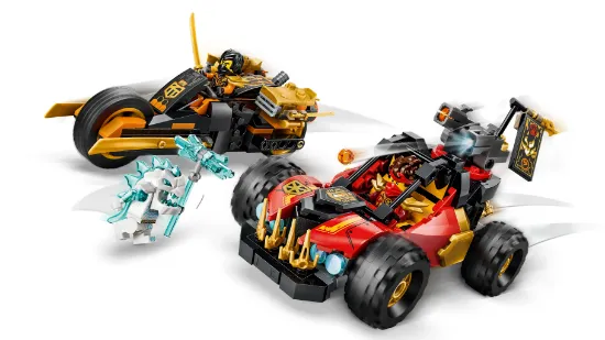Picture of LEGO Ninjago 71864 Kai and Cole’s Combiner Vehicles