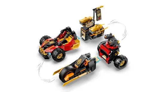 Picture of LEGO Ninjago 71864 Kai and Cole’s Combiner Vehicles