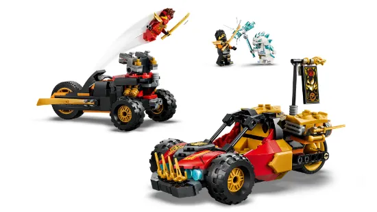 Picture of LEGO Ninjago 71864 Kai and Cole’s Combiner Vehicles
