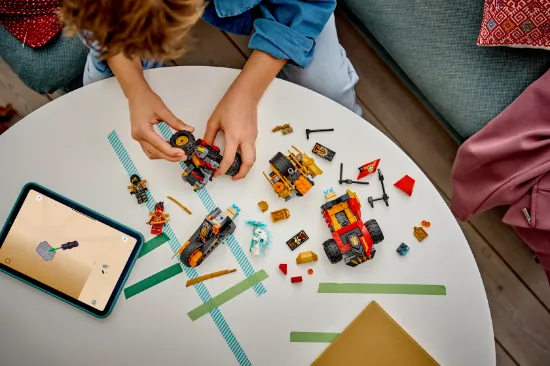 Picture of LEGO Ninjago 71864 Kai and Cole’s Combiner Vehicles
