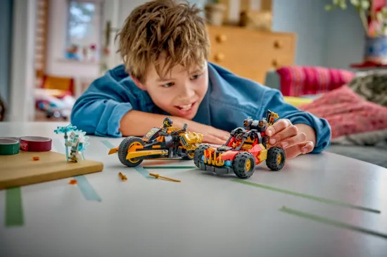 Picture of LEGO Ninjago 71864 Kai and Cole’s Combiner Vehicles