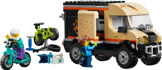 Picture of LEGO City 60512 Mountain Bike Adventure Van