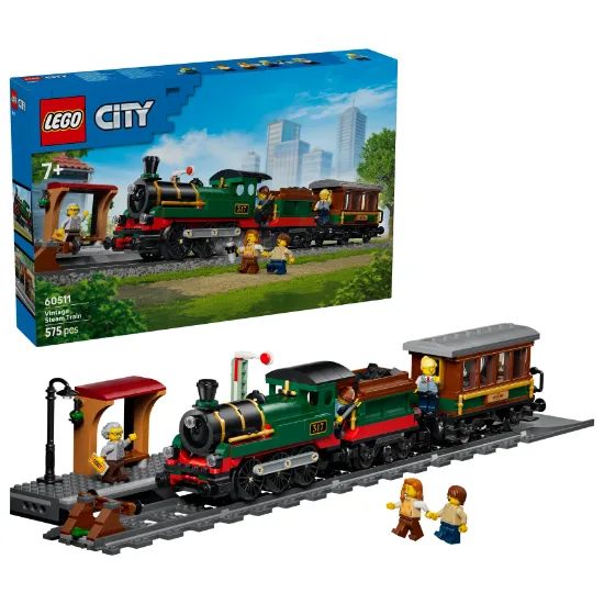 Picture of LEGO City 60511 Vintage Steam Train