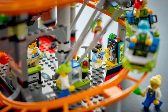 Picture of LEGO City 60501 Lava Land Roller Coaster Park