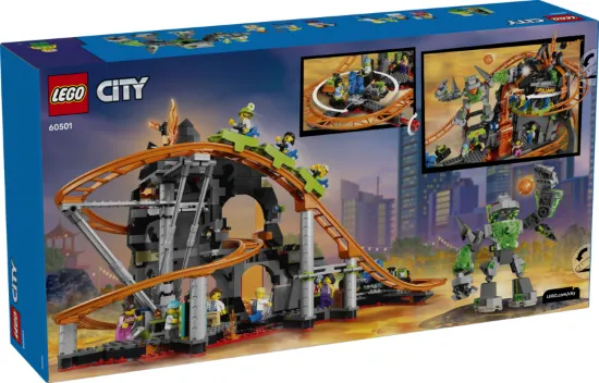 Picture of LEGO City 60501 Lava Land Roller Coaster Park