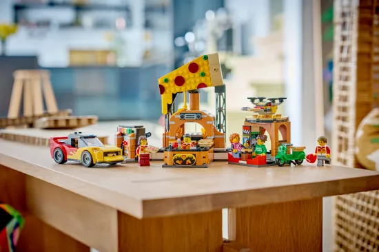 Picture of LEGO City 60496 Pizza Delivery Experience with Vehicles