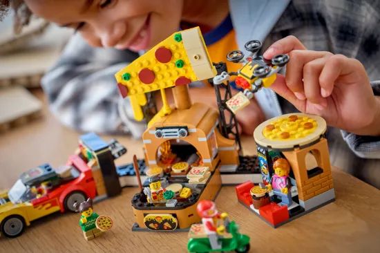 Picture of LEGO City 60496 Pizza Delivery Experience with Vehicles
