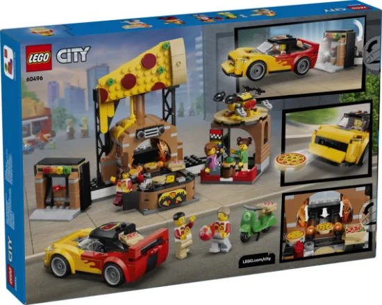 Picture of LEGO City 60496 Pizza Delivery Experience with Vehicles