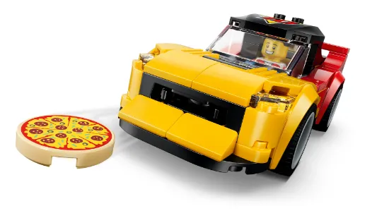 Picture of LEGO City 60496 Pizza Delivery Experience with Vehicles