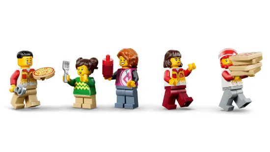 Picture of LEGO City 60496 Pizza Delivery Experience with Vehicles
