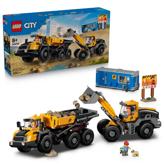 Picture of LEGO City 60494 Dump Truck & Front End Loader