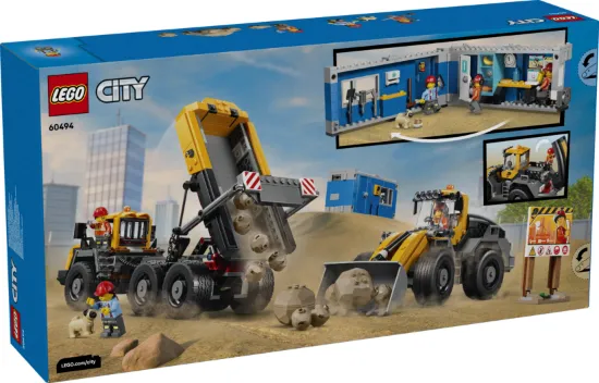 Picture of LEGO City 60494 Dump Truck & Front End Loader