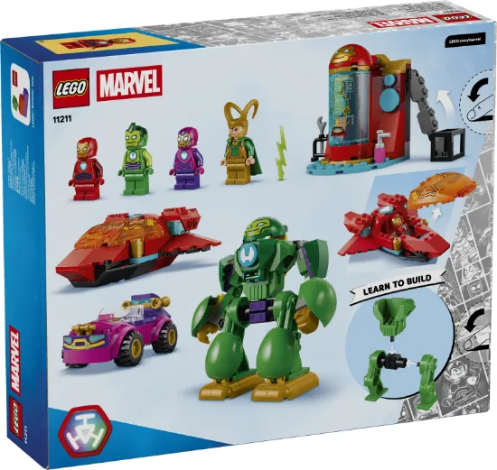 Picture of LEGO Marvel 11211 Iron Man and His Awesome Friends Loki vs. Team Iron Man