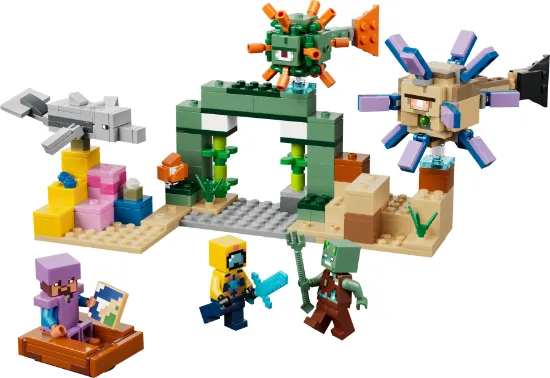 Picture of LEGO Minecraft 21598 Underwater Adventure