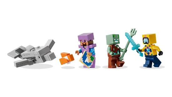 Picture of LEGO Minecraft 21598 Underwater Adventure