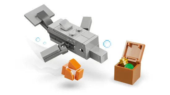 Picture of LEGO Minecraft 21598 Underwater Adventure
