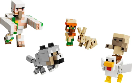 Picture of LEGO Minecraft 21592 Chicken Jockey Desert Attack