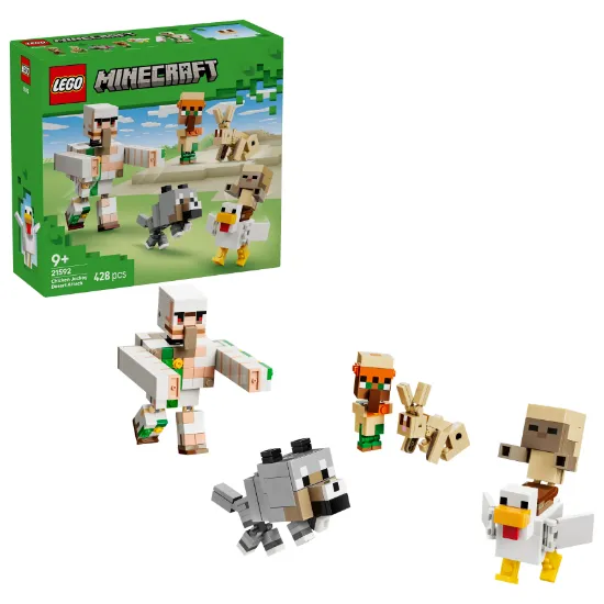 Picture of LEGO Minecraft 21592 Chicken Jockey Desert Attack