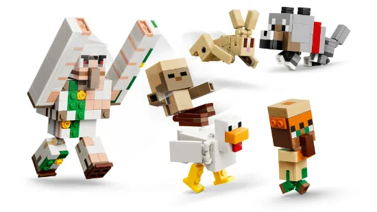 Picture of LEGO Minecraft 21592 Chicken Jockey Desert Attack