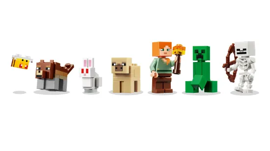Picture of LEGO Minecraft 21593 First Night Adventure