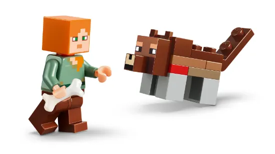 Picture of LEGO Minecraft 21593 First Night Adventure