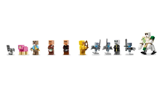 Picture of LEGO Minecraft 21596 Evoker Village Attack