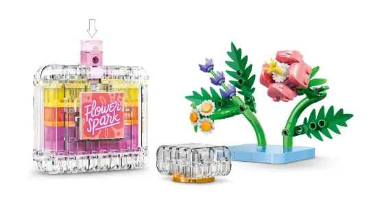 Picture of LEGO Creator 31383 Floral Decor Perfume Bottle