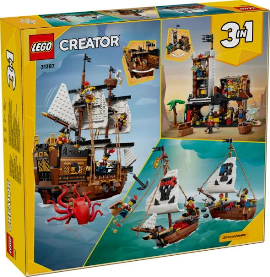 Picture of LEGO Creator 31387 Iconic Pirate Ship