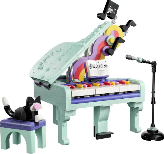 Picture of LEGO Creator 31392 Music Decor Piano with Cat