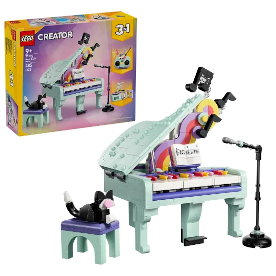 Picture of LEGO Creator 31392 Music Decor Piano with Cat