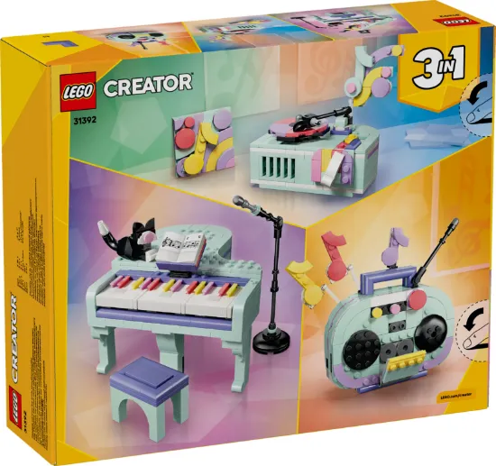Picture of LEGO Creator 31392 Music Decor Piano with Cat