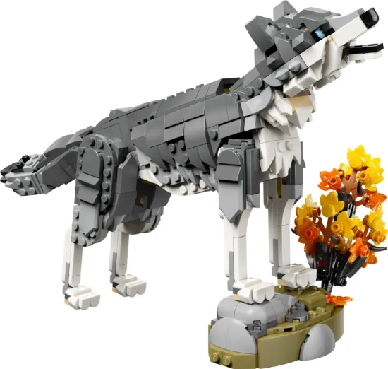 Picture of LEGO Creator 31393 Forest Animals: Gray Wolf