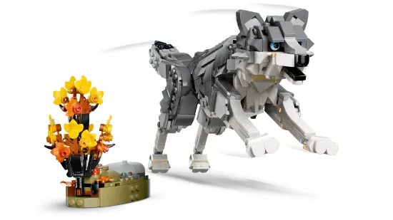 Picture of LEGO Creator 31393 Forest Animals: Gray Wolf
