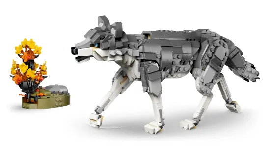 Picture of LEGO Creator 31393 Forest Animals: Gray Wolf
