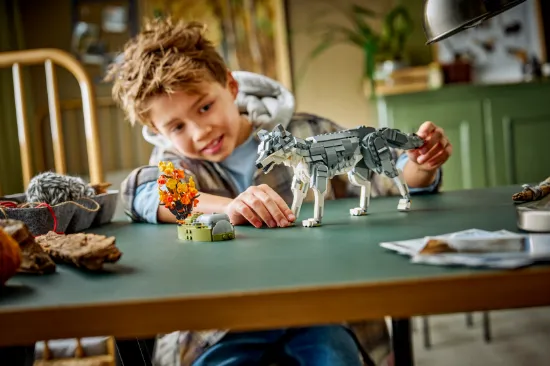 Picture of LEGO Creator 31393 Forest Animals: Gray Wolf