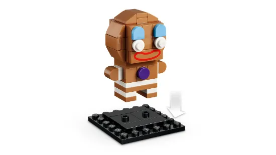 Picture of LEGO BrickHeadz 40923 Shrek, Donkey & Gingy Figures