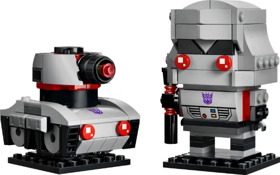 Picture of LEGO BrickHeadz 40924 Transformers Megatron Robot & Vehicle