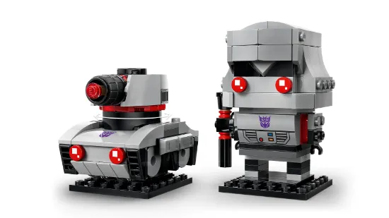 Picture of LEGO BrickHeadz 40924 Transformers Megatron Robot & Vehicle