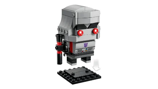 Picture of LEGO BrickHeadz 40924 Transformers Megatron Robot & Vehicle