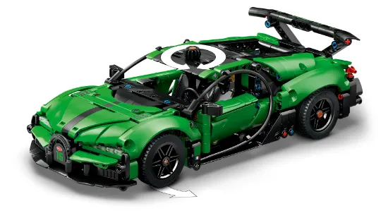 Picture of LEGO Technic 42241 Green Bugatti Chiron Pur Sport Hypercar