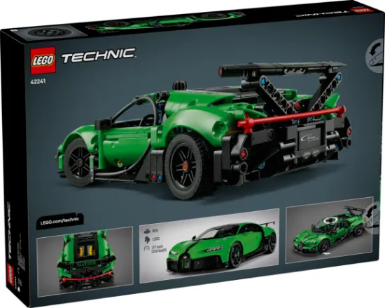 Picture of LEGO Technic 42241 Green Bugatti Chiron Pur Sport Hypercar
