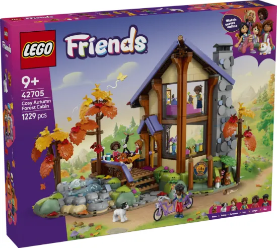 Picture of LEGO Friends 42705 Cozy Fall Forest Cabin