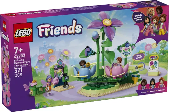 Picture of LEGO Friends 42702  Spinning Flower & Fairy Teacup Ride