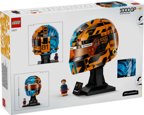 Picture of LEGO Editions 43017 McLaren Mastercard F1® Team Oscar Piastri Helmet
